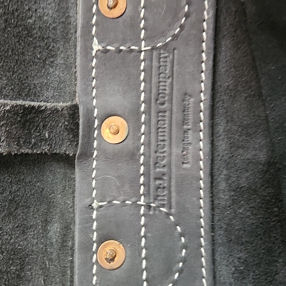 The J. Peterman leather messenger bag, mailbag VINTAGE - Picture 5 of 9